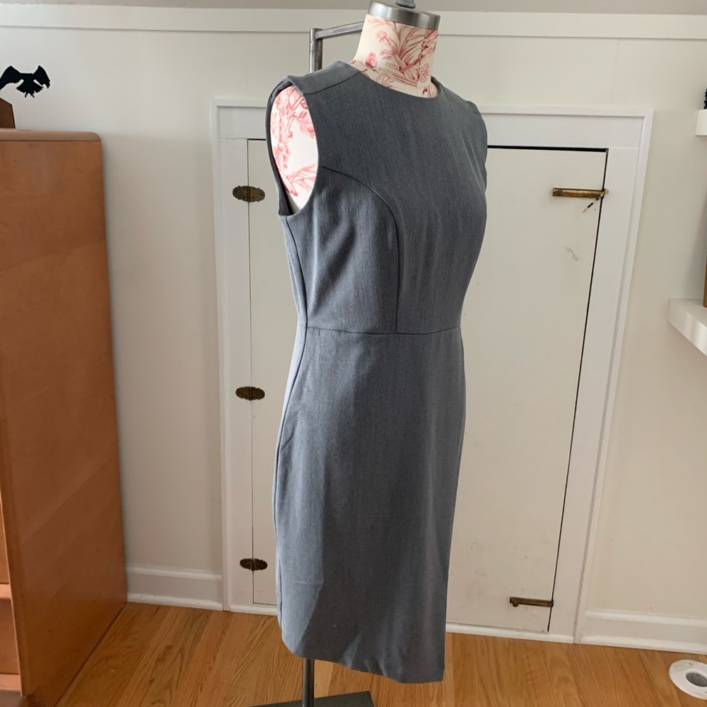 Grey Career Dress